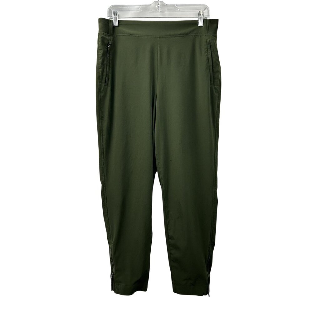Athleta Women’s 12 Brooklyn Heights High Rise Jogger Aspen Green Featherweight - Picture 10 of 16